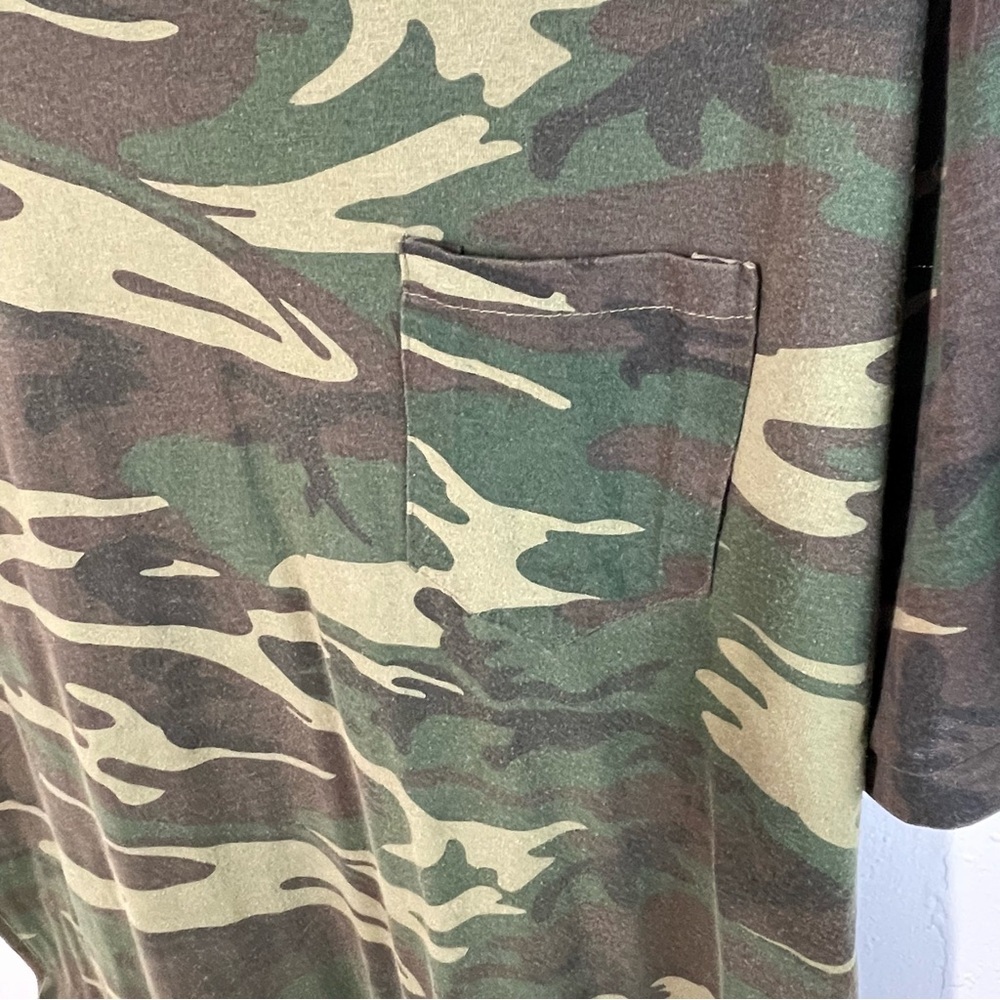 Vintage Ranger Camo Ringer Tee Shirt - Picture 6 of 9